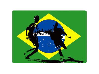 Tapis de souris Br&eacute;sil par Cbkreation