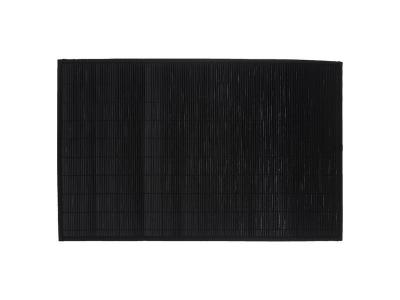 Five - Tapis de Bain Lattes en Bambou Noir 120 x 170 cm