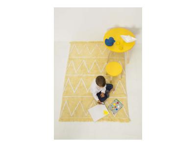 Lorena Canals Tapis Lavable HIPPY SOFT Jaune Lorena Canals