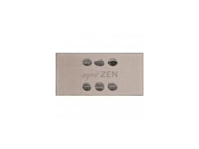 Tapis rectangulaire en polyamide ""esprit zen"" 57 x 115 cm 57 x 115 cm