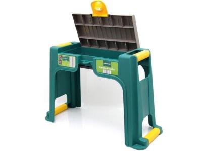 TECHIT Tabouret de jardinage avec repose genoux