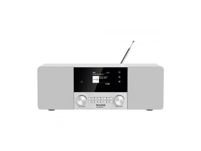 TechniSat DIGITRADIO 4C Radio de table DAB+, FM, DAB Bluetooth blanc 