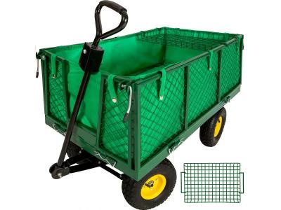 Tectake chariot de jardin 550 kg avec plateau 401418