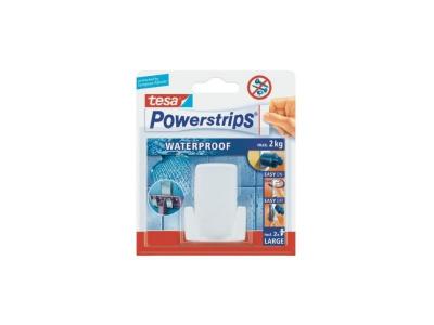 TESA 1 crochet sp&eacute;cial rasoir + 2 Powerstrips waterproof
