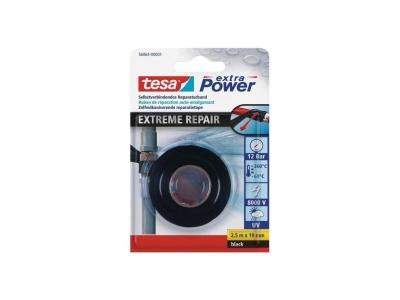 TESA Joint Auto Amalgamant ""Silicone"" - 2,5m x 19mm - Noir