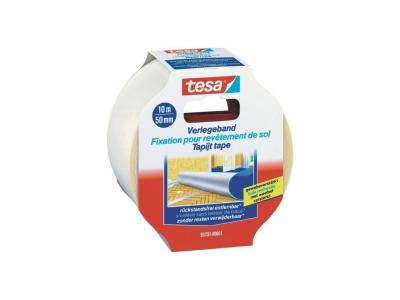 Tesa - Ruban Adh&eacute;sif Carpet Tape Amovible 50mmx10m
