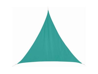 Voile d'ombrage Triangulaire (l 3m) Curacao - Vert &eacute;meraude