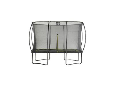 EXIT Trampoline &agrave; pieds Silhouette rectangulaire noir 214x305 cm