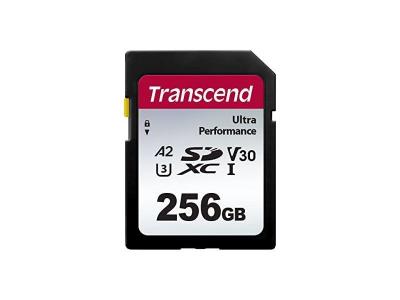 Transcend 256gb sd card uhs-i u3 a2 ultra performance TS256GSDC340S
