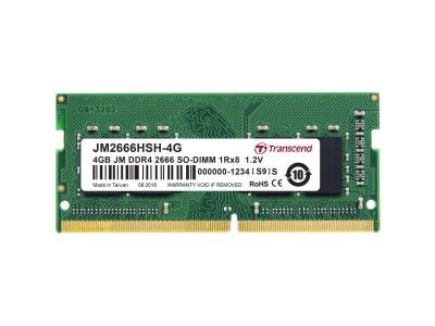 TRANSCEND JM2666HSH-4G module de m&eacute;moire 4 GB DDR4 2666 MHz