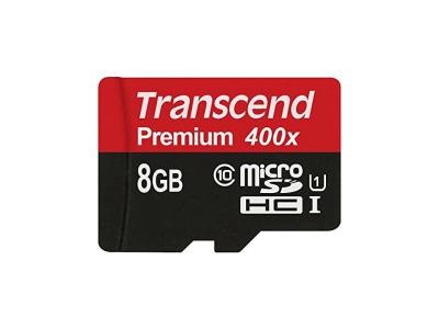 TRANSCEND - TS8GUSDCU1 Carte m&eacute;moire flash - 8 Go