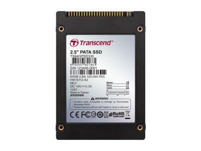 Transcend TS64GPSD330 disque SSD 2.5 pouces 64 Go Parallel ATA MLC 