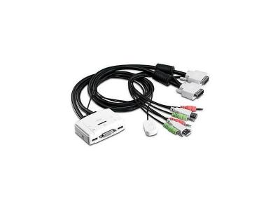 TRENDnet TK TK-214i - commutateur ecran-clavier-souris/audio - 2 ports