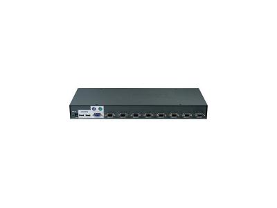 TRENDnet TK 803R - Commutateur KVM - 8 x KVM port(s) - 1 utilisateur local - Montable sur rack