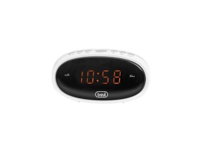 Trevi EC 880&nbsp;Horloge num&eacute;rique avec r&eacute;veil, Noir, 13.5&nbsp;x 6.5&nbsp;x 5&nbsp;cm