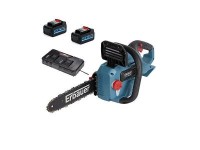 Tron&ccedil;onneuse sur batterie Erbauer ECSG18-Li 18V guide 30 cm (avec 2 batteries et chargeur)