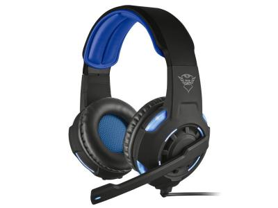 Trust Gaming GXT 350 Radius &ndash; Casque avec microphone pour Gaming, noir 