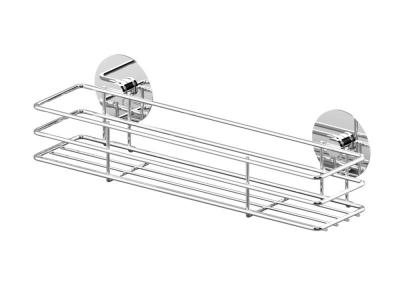 WENKO Turbo-Loc&reg; &eacute;tag&egrave;re &agrave; &eacute;pices - fixer sans percer, M&eacute;tal chrom&eacute;, 30 x 9 x 8 cm, Argent brillant