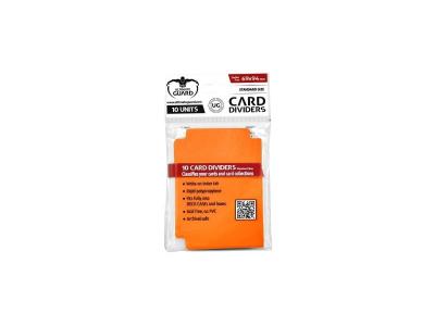 Ultimate Guard - 10 Intercalaires Pour Deck Box Standard Orange 