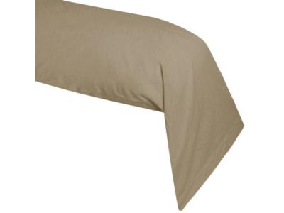 Une Taie de traversin Taupe 