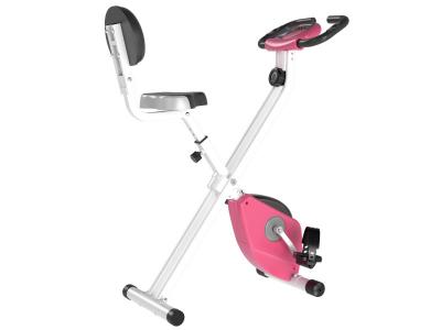 HOMCOM - v&eacute;lo dappartement - Acier - 43x97x109cm - Rose