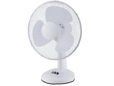 PROFILE - Ventilateur de table 30cm 45 watts 3 vitesses blanc