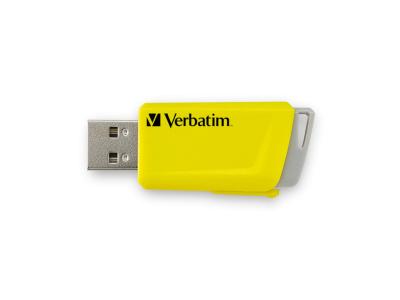 Verbatim Cl&eacute; USB Store 'n&acute; Click 3 x 16 Go Rouge / Bleu / Jaune