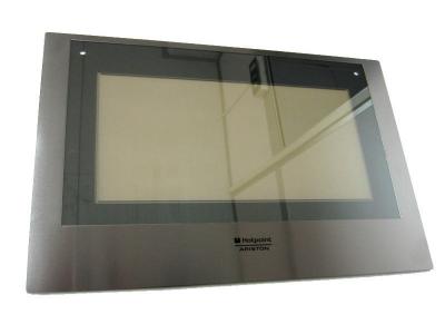 Verre Porte Four Fz66c Ix+equerr. Rohs Pour Four Ariston - C00257722