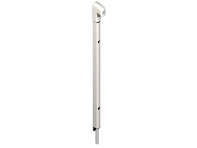 Verrou en applique avec tige inox blanc danaos croisee ds (la) 6370