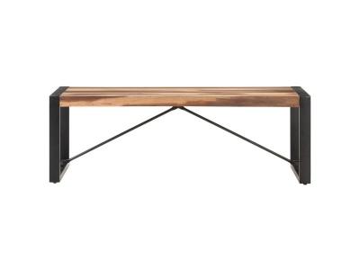Vidaxl table basse 120x60x40 cm bois massif 321537