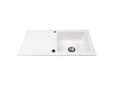 Villeroy et boch Evier Architectura 60, blanc, Sans systeme de vidage