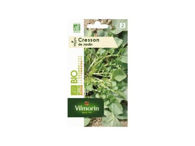 Graine potag&egrave;re cresson de jardin VILMORIN 1.5 g