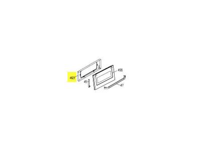 Vitre + Cadre Porte Interieur Pour Cuisiniere Beko - 210110232