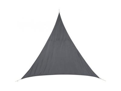 Voile d'ombrage Triangulaire (L4 m) Curacao - Gris