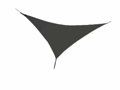 Voile d'ombrage triangulaire Serenity de 3.60m de c&ocirc;t&eacute;noir Jardiline