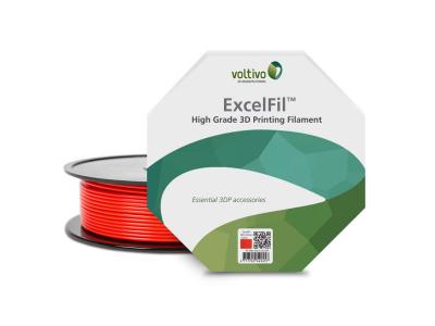 Voltivo excelfil 3d druck filament, abs, 2,85mm - kirschrot