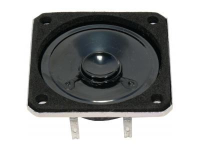 Visaton K 50 SQ haut-parleur 2 W - Hauts-parleurs (1.0 canaux, 2 W, 250 &ndash; 10000 Hz, 8 Ohm)