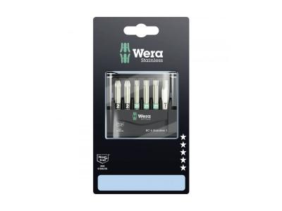 Wera bit-check 6 stainless 1 sb ensemble d&acute;embouts DFX-541326
