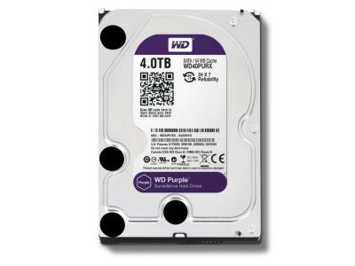 WD Purple 3.5"" 4000 Go S&eacute;rie ATA III, Disque dur
