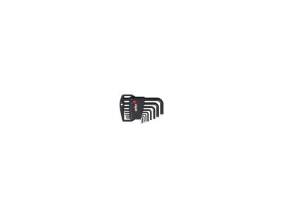 Wiha 350H9 Jeu de cl&eacute;s coud&eacute;es 6 pans Avec support de rangement (Import Allemagne)