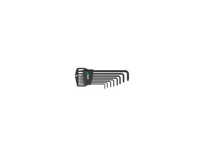Wiha - torx&reg; int&eacute;rieur Jeu de cl&eacute;s m&acirc;les coud&eacute;es 8 pi&egrave;ces