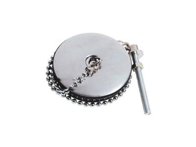 Bouchon Diam.57 mm + enjoliveur inox pour &eacute;vier gr&egrave;s WIRQUIN