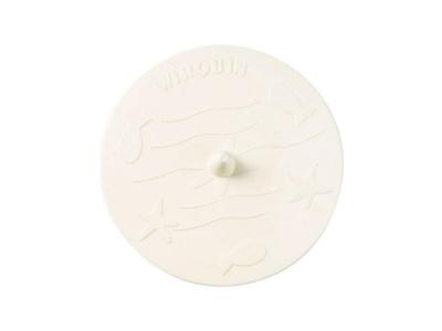 Wirquin 39222501 Bouchon d'&eacute;vier universel Frisby &oslash; 105 mm, blanc