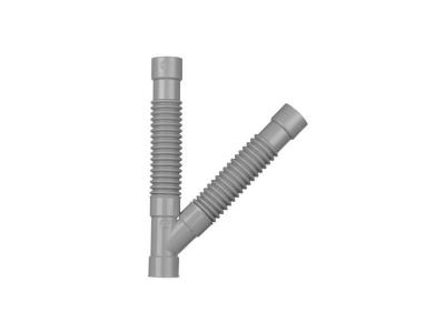 Wirquin 79011001 Raccord universel Y magicoude D40 &agrave; coller, gris