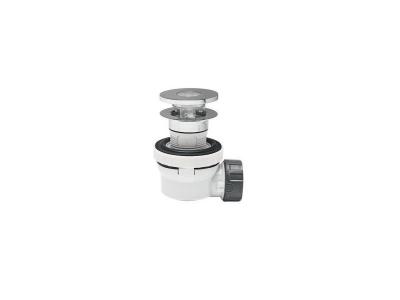 Wirquin 30721531 Vidage de lavabo xs pure, bonde &agrave; d&ocirc;me fixe, blanc