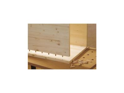 Woolcraft 2909 Lot De 120 Chevilles En Bois 10 X 40 Mm