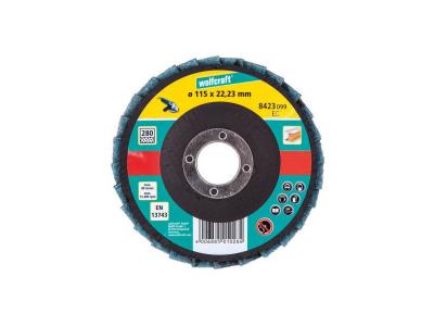 Wolfcraft 8423099 Disque lamelle fibre pour Meuleuse G280 &oslash; 115 vrac