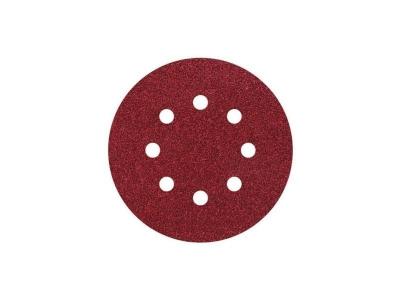 Wolfcraft lot de 25 disques auto-agrippants perfor&eacute;s grain 40 &oslash; 125