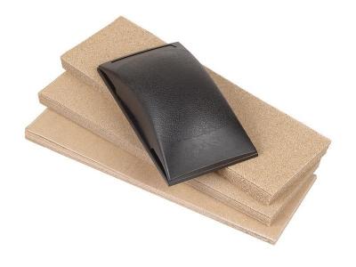 Wolfcraft - Lot de pon&ccedil;age &agrave; main avec 50 patins abrasifs - 2898000