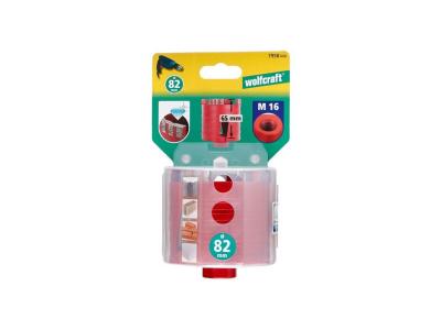 WOLFCRAFT Tr&eacute;pan diamant parpaing P70 - Diam&egrave;tre: 82 mm
